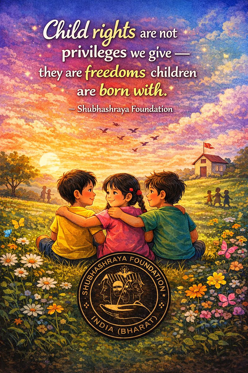 ShubhashrayaH's tweet photo. Child rights are not privileges we give they are freedoms children are born with #childrights #Child Visit our Website https://t.co/vqy6Otrfyn 
We accept CSR...@AdityaBirlaGrp @AdaniOnline @TataCompanies @reliancegroup @CSRRacing @CSR_India @Vedanta_Group @DCMShriramLtd @ntpclimited