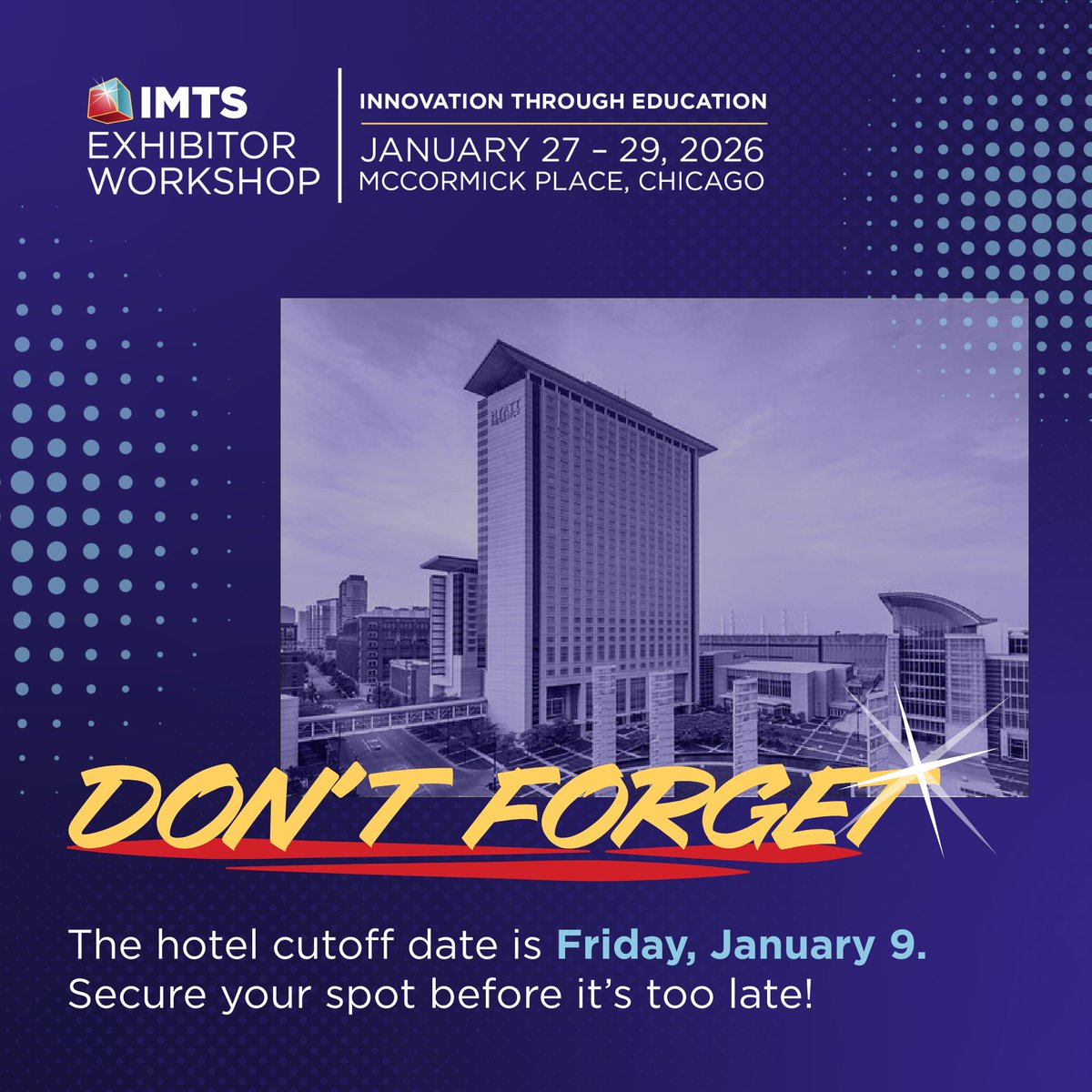 IMTS tweet media
