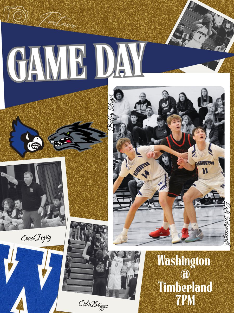 WashMoBoysBball's tweet photo. Conference game at Timberland! https://t.co/uDscwbyCv6
