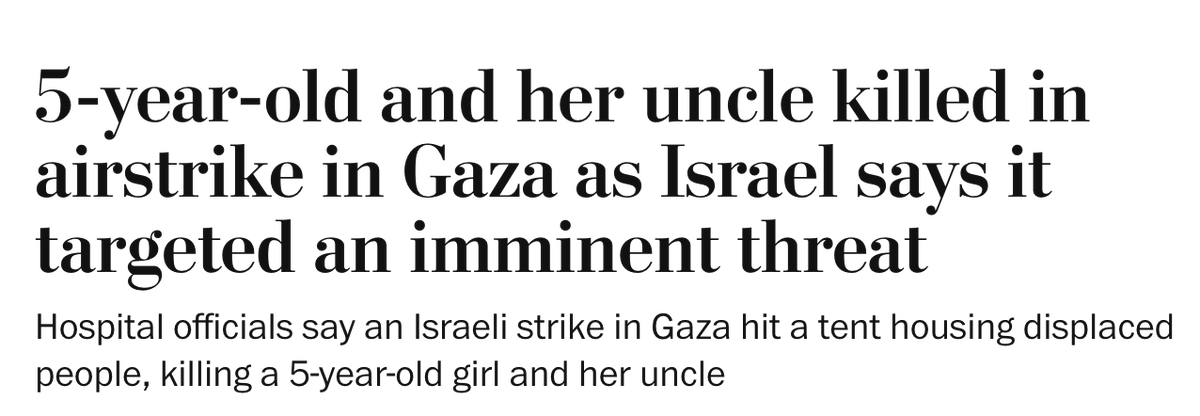 Israel is still killing Palestinian children. There is no ceasefire.