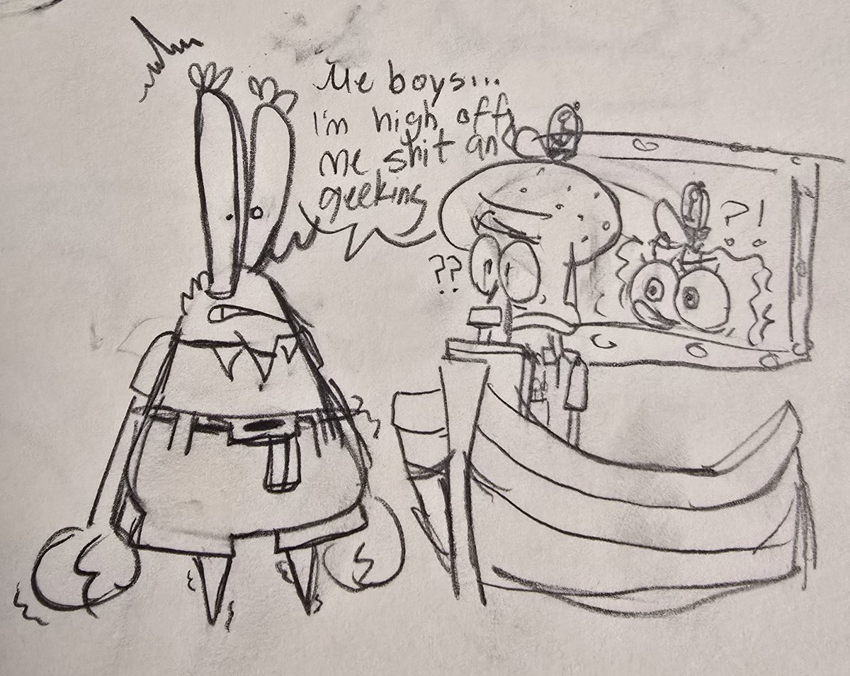 Frybashe139's tweet image. Jingles keys... foods ready... come eat... #SpongeBob #SpongeBobSquarepants #Doodles #sketches