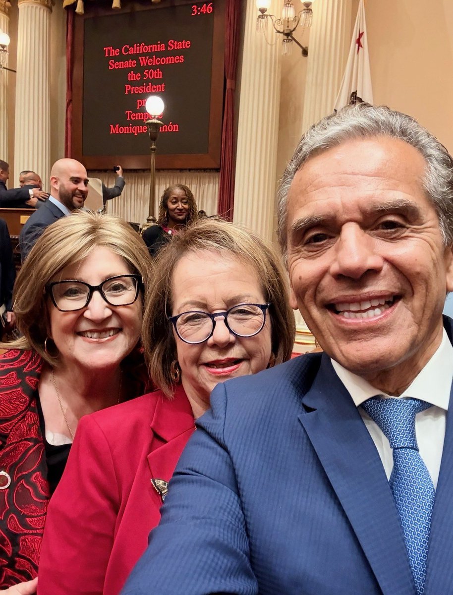AVillaraigosa's tweet photo. The role of the first is to open up the door for the rest.

Proud to acknowledge the historic election of Monique Limón as President Pro Tempore of the California State Senate.

@MoniqueLimonCA 👏👏 https://t.co/mDL5qUDQoV