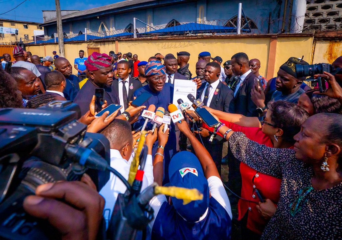 Babajide Sanwo-Olu tweet media