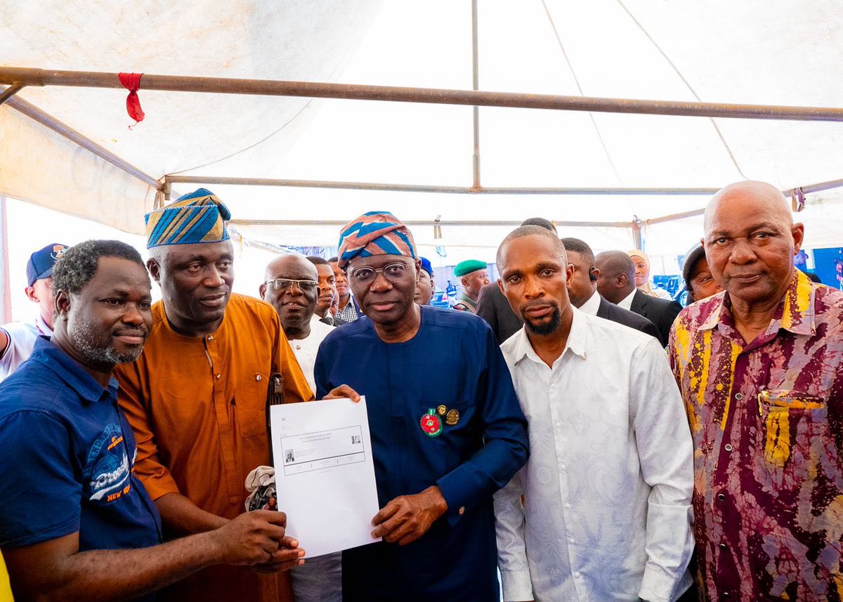 Babajide Sanwo-Olu tweet media