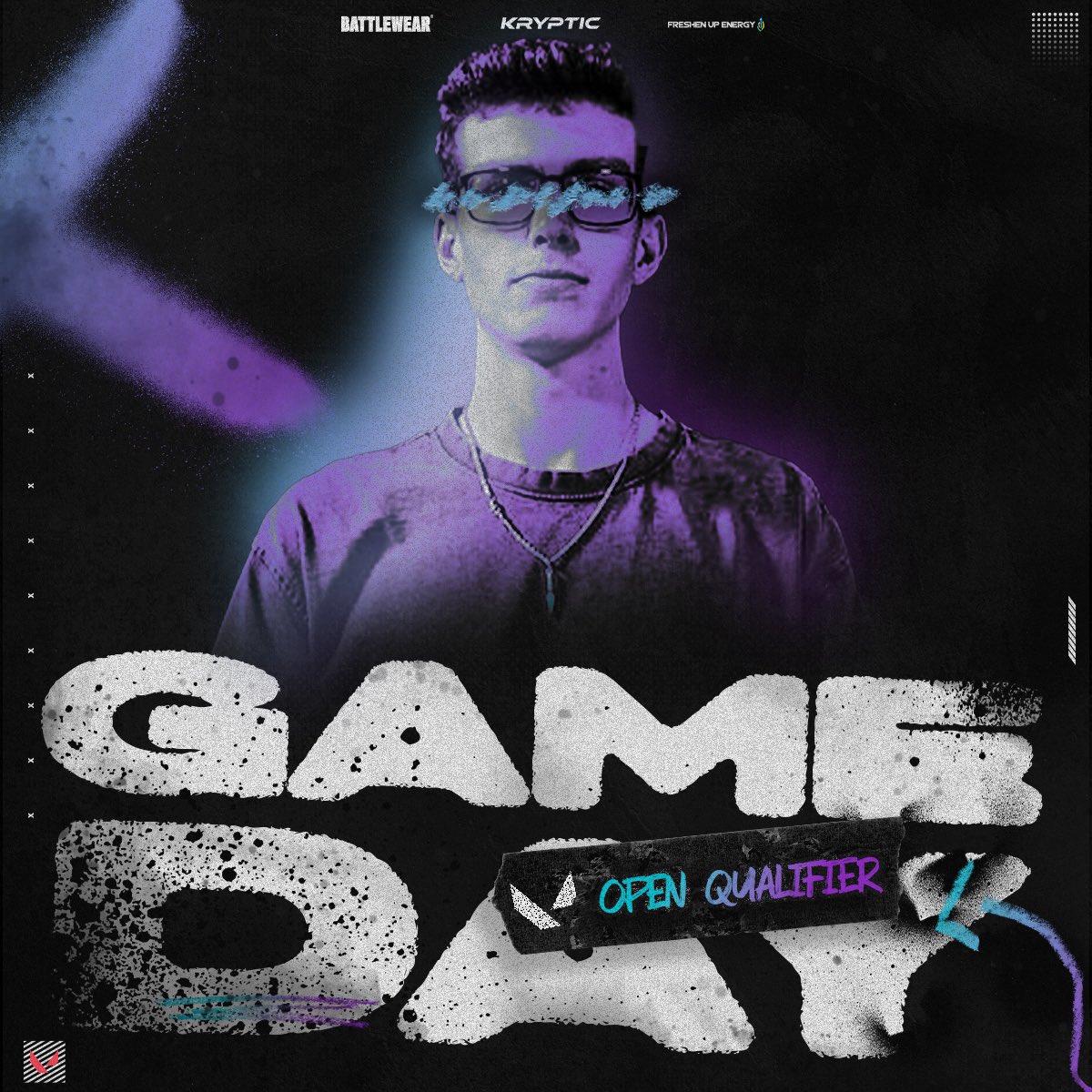 It’s go time! 

Day 2 of the <a href="/acenavalorant/">ACE VALORANT Challengers NA</a> Open Qualifier starts now. 

Ready to make a statement. 

#VALORANT #BleedPurple 🟣