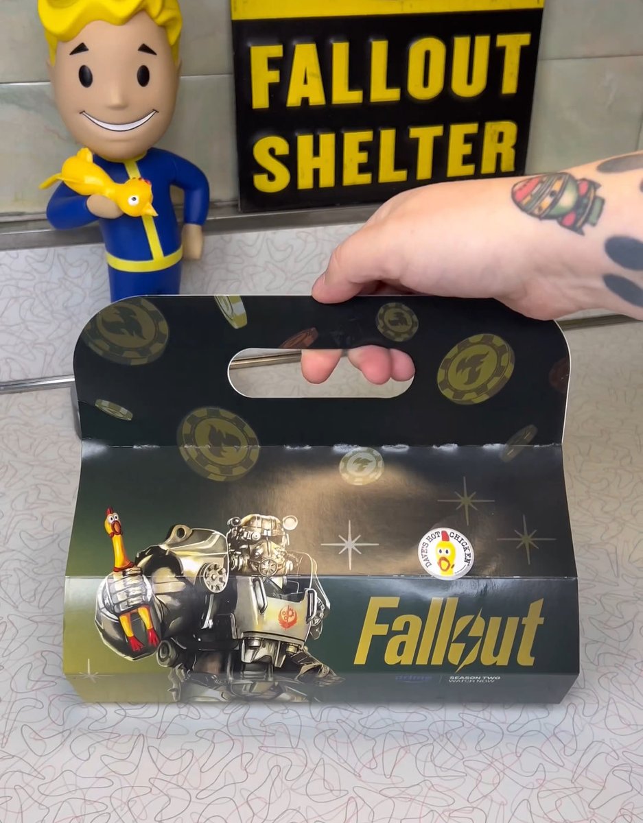 Fallout x Dave's Hot Chicken Saucy Survival Kit comes with an