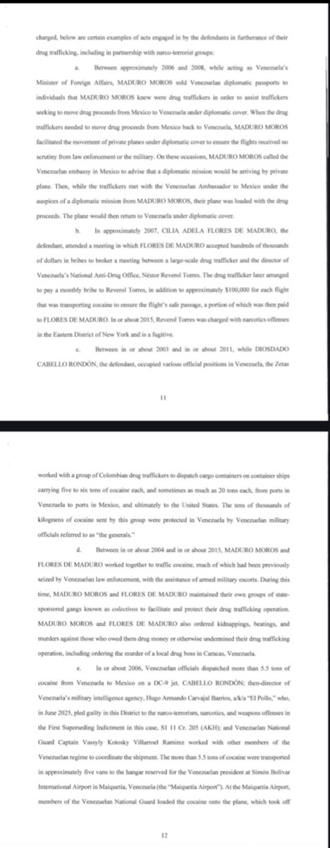 cesargutipri's tweet image. En la acusación (indictment) contra Nicolás Maduro en la corte federal de los EE.UU., las fechas clave y donde fundan la acusación son entre 2006 y 2013, donde gobernaba Vicente Fox, Felipe Calderón y Enrique Peña Nieto. 

¿Algo que comentar al respecto o solo sirve la propaganda…