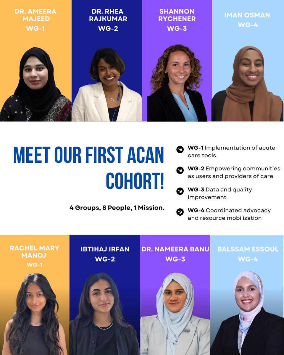 InciSioNGlobal's tweet photo. Proud to introduce the first ACAN cohort from InciSioN Global 🌍
8 members. 4 working groups. 1 shared mission.

#ACAN #InciSioNGlobal https://t.co/1XiR6kxyfN
