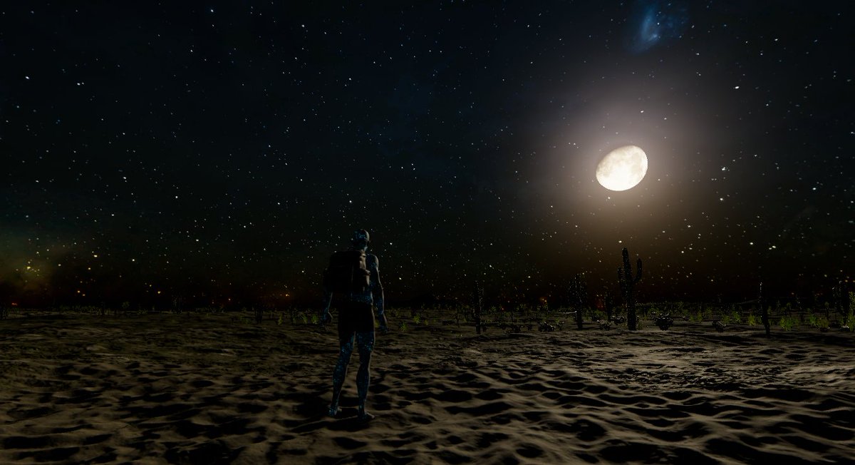 #Earth2's Thread6 update is progressing quickly. 
Version 0.3.6.0 -》0.3.6.1 
The bright moon is shining brightly on the land of E2V1.