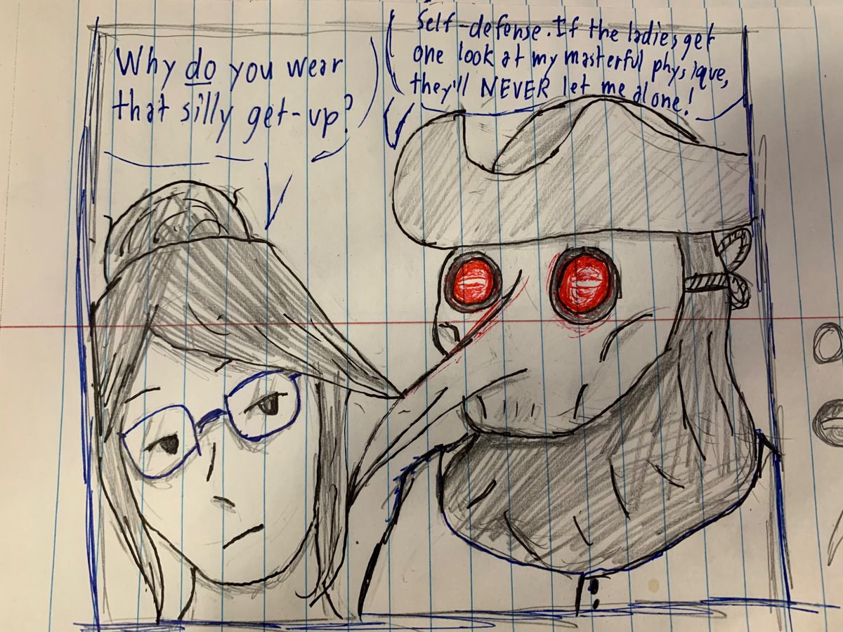 JadeAtrophis's tweet image. Since apparently it’s @PenseesofPascal ‘s birthday, I finally made a redraw of a panel that wouldn’t leave my head as perfect for his character Alfred, who I love