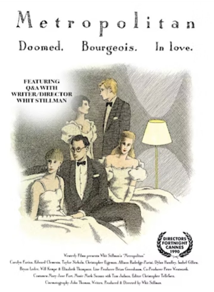 WhitStillman's tweet image. Minnesota Screenings! #TheLastDaysOfDisco at the Trylon Sold Out. Last 13th Day of Christmas Jan. 7th #Metropolitan screening @TheMainCinema some still available! @RialtoPictures @Criterion mspfilm.org/show/metropoli…