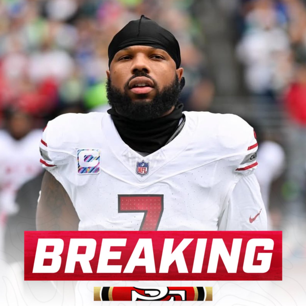 OurSf49ers's tweet image. The #49ers are signing veteran LB Kyzir White for the playoffs, per @Schultz_Report