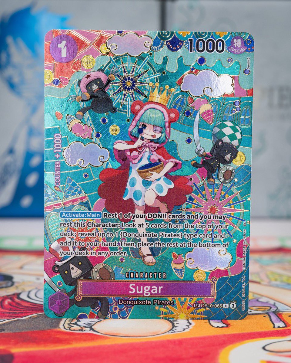 Official In-Person look at Sugar SP! In One Piece OP14-EB04!!