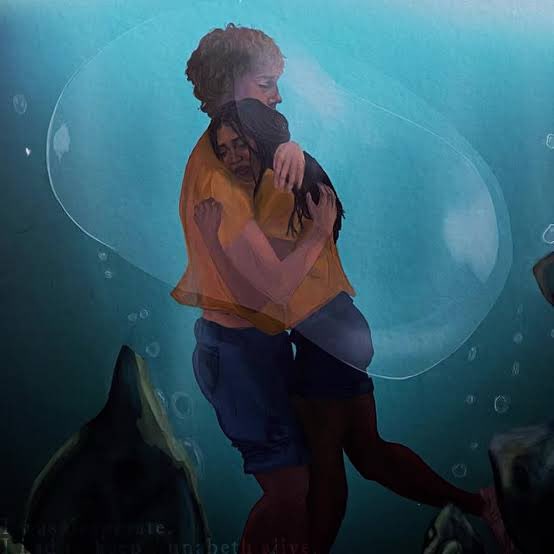 Me emperra que la conversación que Percy y Annabeth tuvieron en el barco la pudieron haber tenido en la burbuja luego de que la trampa de sirenas los arrastrara, FUE UN ROBO. Estuvo épico…pero pudo ser perfecto.