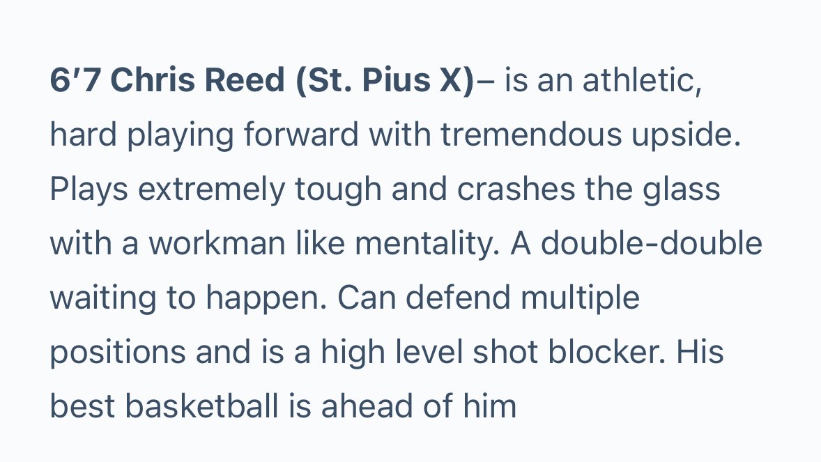 Chris Reed tweet media