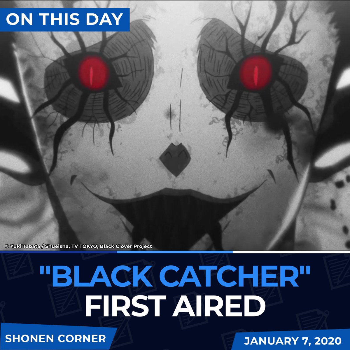 漢の漆黒WHAT WE WANT WWW_KATORI × CAMP_HOLIC ON THIS DAY: 6 years ago, the fascinating Black Clover Opening 10