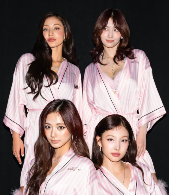 AboutMusicYT's tweet image. Victoria's Secret teases a collaboration with TWICE.