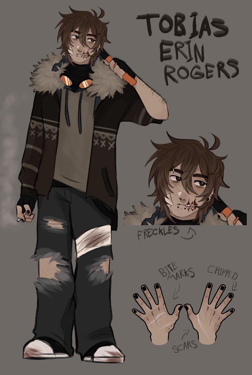damagecased's tweet photo. my updated toby design!!!! ughhh Its so much better than the old one

#ticcitoby https://t.co/xONHbX1BcA