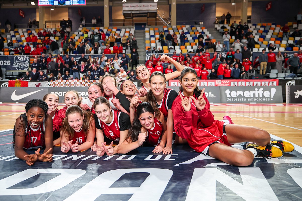 #KDTINF2026 | Las infantiles están en la FINAL tras ganar, en un espectacular encuentro, a <a href="/FBCyL/">FBCyL</a> 49-63.

⛹🏻‍♀️ Livia Casado: 11p, 5reb, 16val.
📊 Estadísticas: baloncestoenvivo.feb.es/partido/2506538