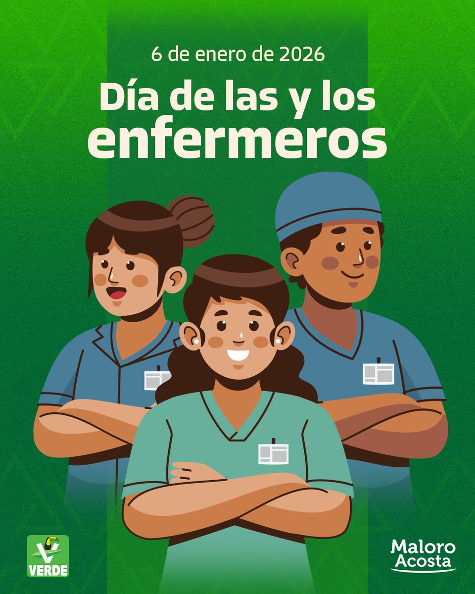 Todo nuestro reconocimiento a las mujeres y hombres que ejercen la profesión de enfermería.

#DíaDeLasEnfermeras #DíaDeLosEnfermeros