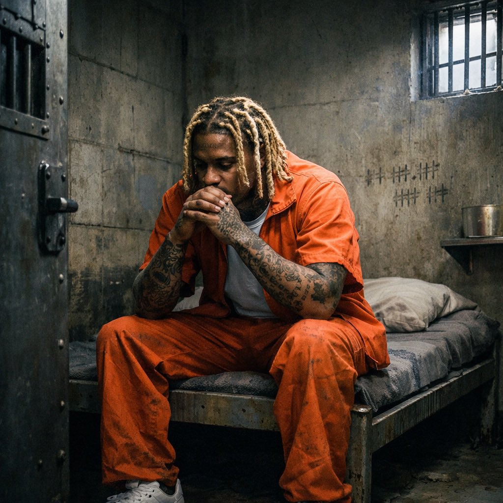 Lil Durk has reportedly been in solitary confinement since August 29, under a 23-hour-a-day lockdown with no commissary, 

one phone call per month, and no in-person visits.  😳