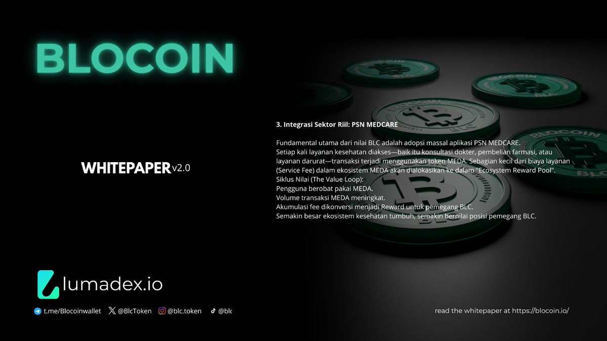 psnchainarmy's tweet image. Whitepaper Blocoin V2.0

#blocoin #psnchain #crypto #blockchain