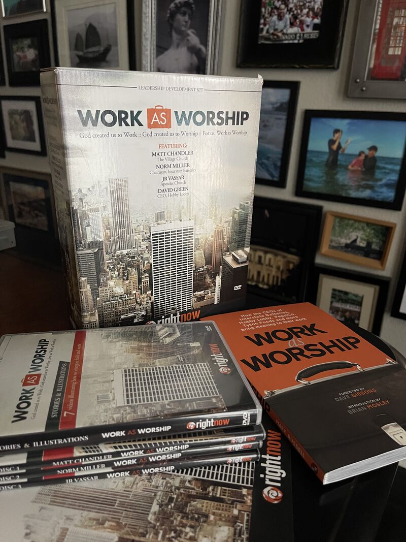 JustinForman's tweet image. Fourteen years ago, a simple phrase surfaced in a moment of conversation:
Work is worship.

Over time, it became shorthand for a worldview: that faith isn’t something we compartmentalize, it’s something we live out through our work.