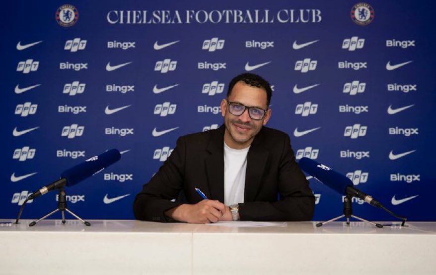 Welcome to Chelsea, Liam Rosenior. 🔵