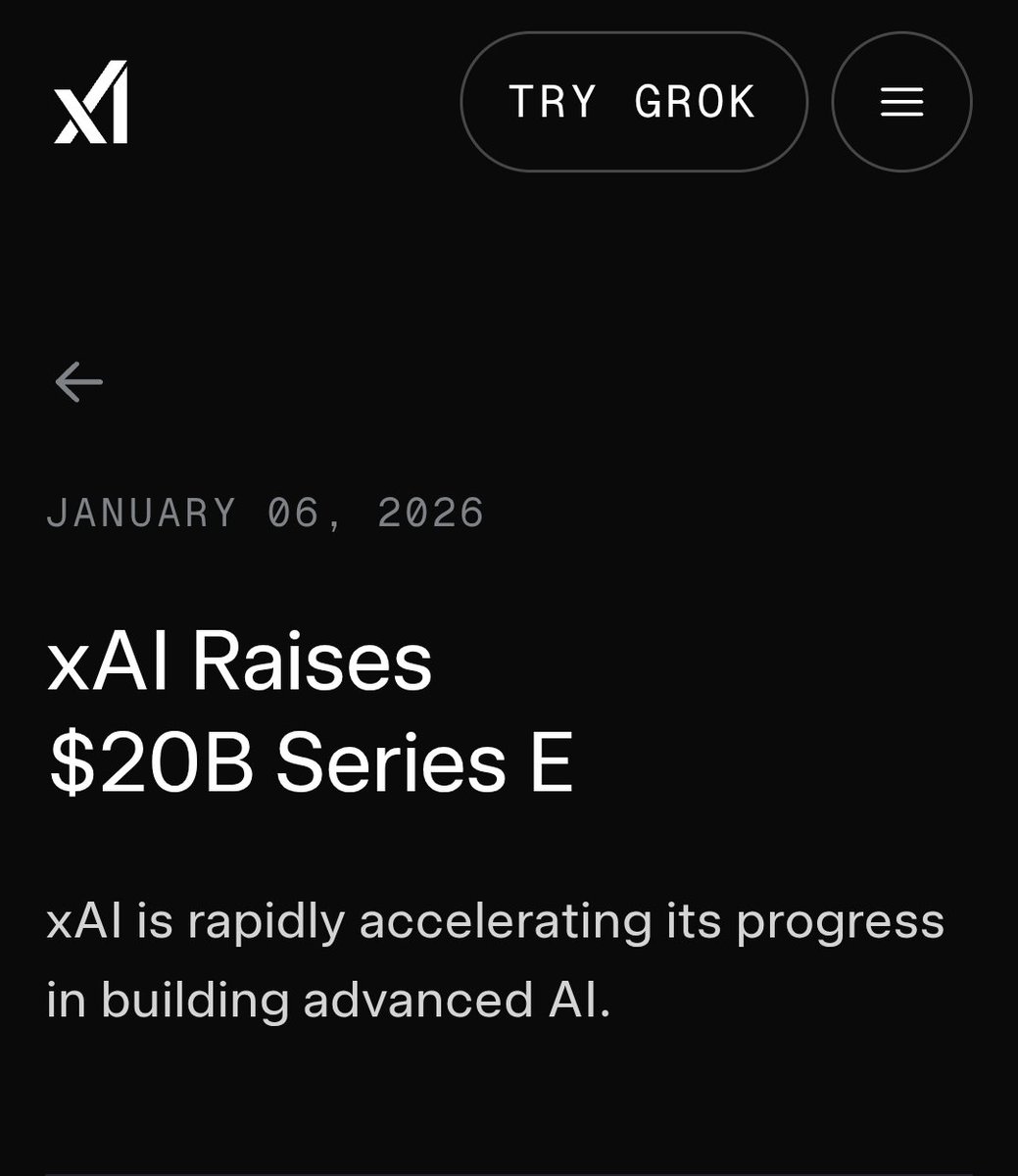 MechaHilter resurfacing on the same day that xAi announces their $20b Series E raise, is comical timing