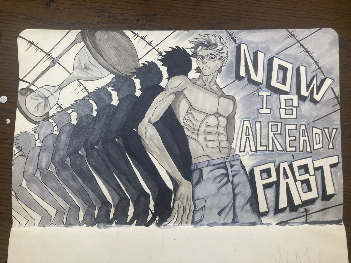 今年はxもたくさん動かす（予定） #イラスト #アナログイラスト