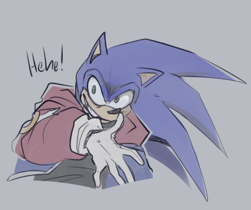 BSkelebunny01's tweet image. Tried to design the REAL Sonic the Hedgehog in SL au cause why would I not ya know?? He's the one that starts it all
Have this doodle yeah!
#SonicTheHedgehog