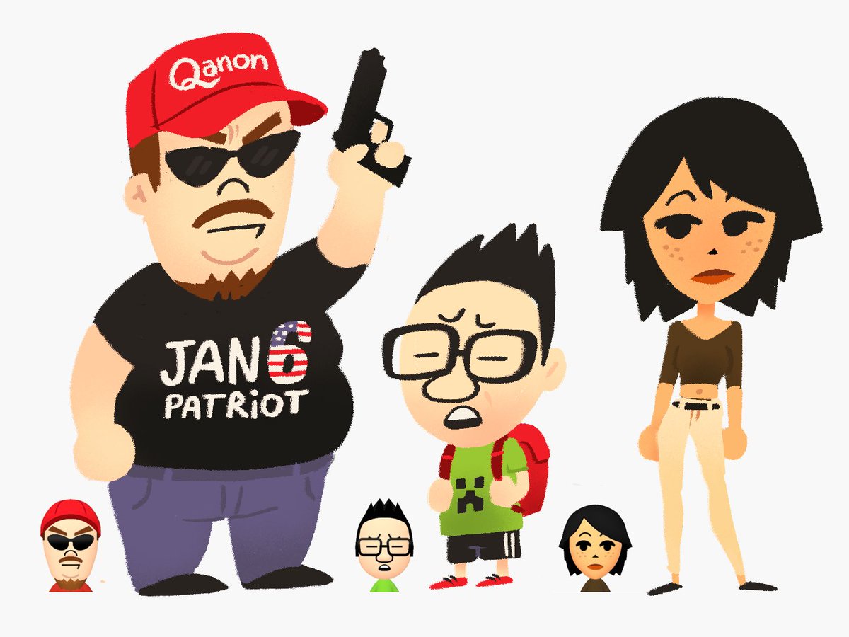 ATOMIKSAICO's tweet image. Mii Designs