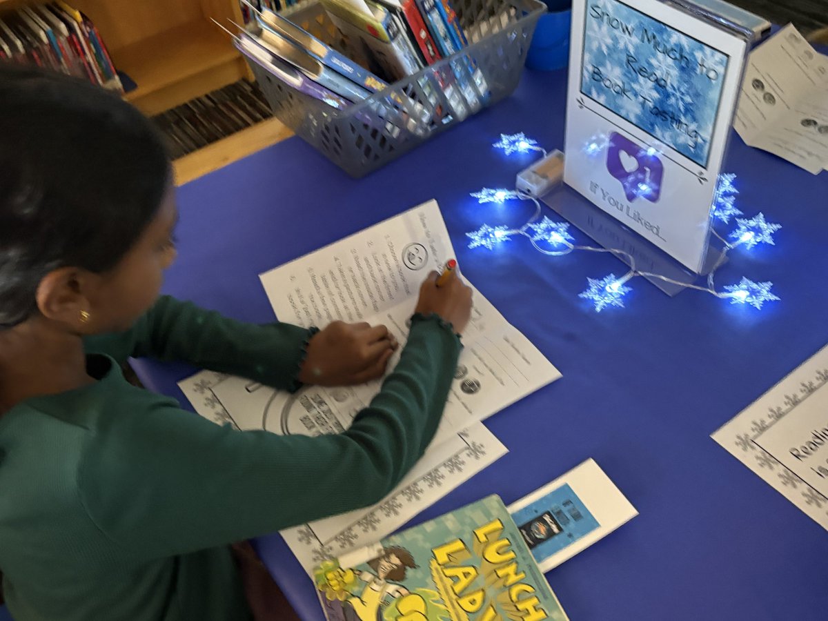 Wyatt Elementary Library tweet media