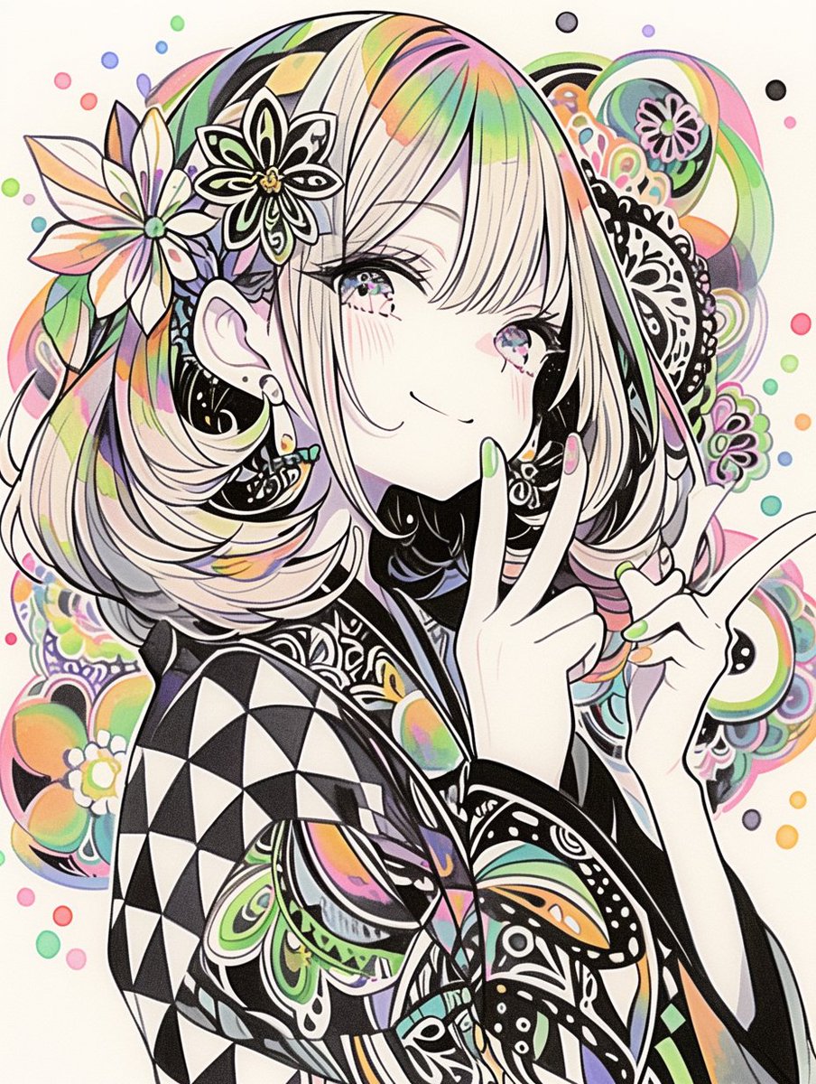 イラスト 5a AIart #AIイラスト #AIillust #AIアート #nijijourney