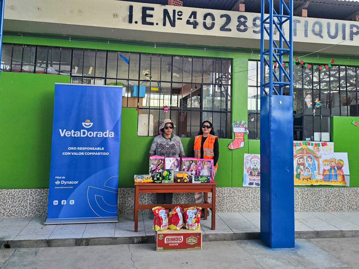 VetaDorada's tweet photo. Cerramos nuestras celebraciones de fin de año con el corazón lleno de gratitud. 🙌

La Campaña de Navidad 2025 🎄 nos permitió llevar ilusión, esperanza y sonrisas a más de 3,400 menores de nuestras áreas de influencia. https://t.co/V5arz7cw0z