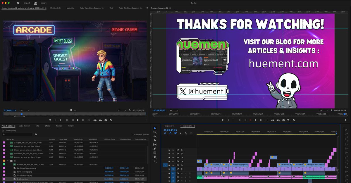 About to drop a new video on #Godot and its awesome IDE. Including how you can use AI to help you #vibecode your #gamedevelopment ... stay tuned!
