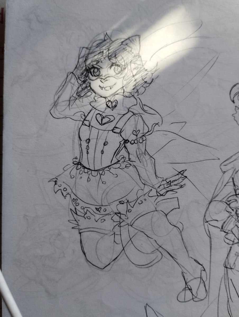 #martesdebocetos
Este es especial porque les traigo un "Throw Back" de mis dibujos más antiguos. 
Era bien fan de Yugioh y Homestuck por esos años. Voy a ver si uso ese boceto de Nepeta y Eridan para hacerlo a digital. 
[#sketch #homestuck #yugioh]