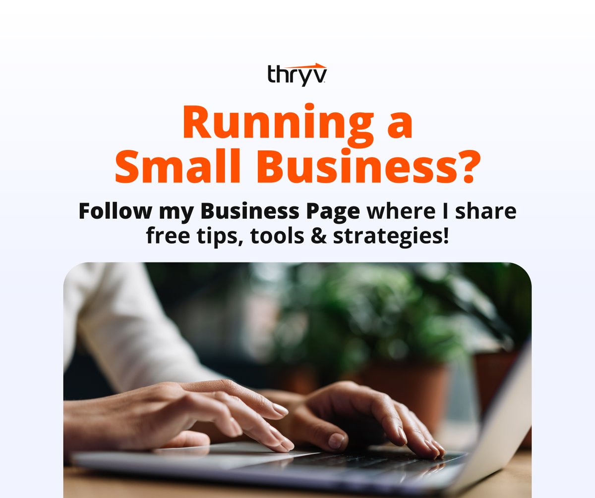Small business owners, this one’s for you! ⚡
 Click here to follow my page and get free tips, tools, and strategies to take your business to the next level.