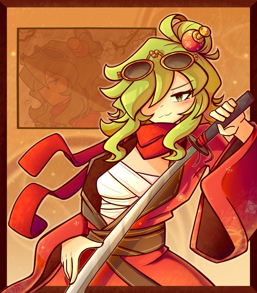 Tokio Funka Gumi that i made for a Gumi collab on instagram
#GUMI