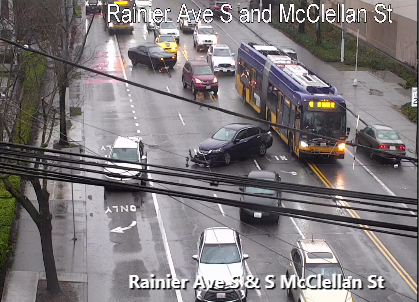 사고현장 주의! SB 차선