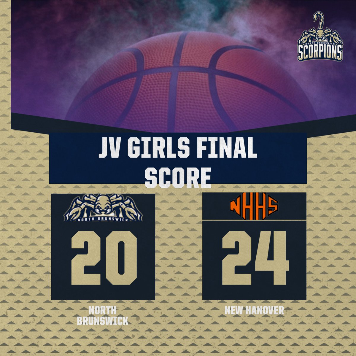 North Brunswick WBB tweet media