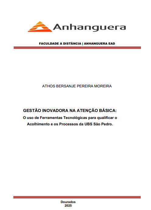 Vai uma dica para 2026...Corram da <a href="/Anhanguera_Edu/">Anhanguera Oficial</a>   seja p/a buscar uma graduação em nível de tecnólogo ou bacharel...
Essa é a capa de um trabalho simples.; projetinho de extensão 2ºsem 2025 entregue no prazo... que sequer houve correção. Talvez, preguiça de lerem 19 pgs.