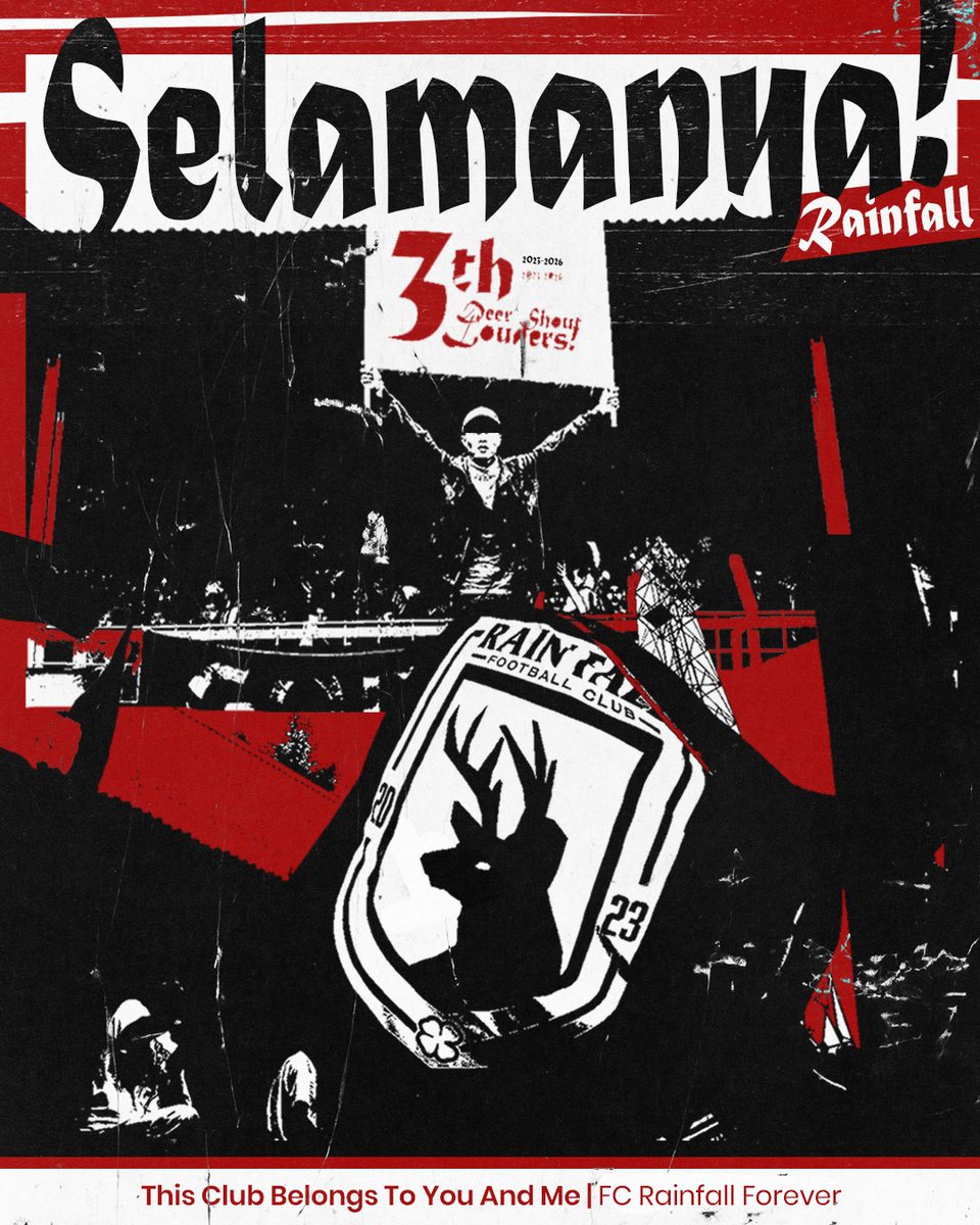 FOOTBALL CLUB RAINFALL tweet media