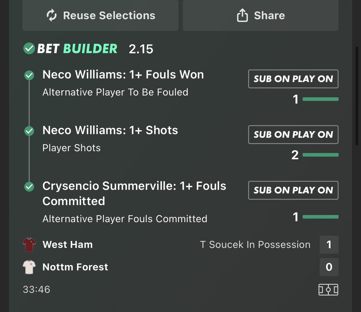 TripleBPunts's tweet photo. BOOOM✅✅✅🤩

That makes it 3/3 for the second night running including an 11.00 winner💰💰💰

Show those slips below and let us know if you got on with us👇🏻❤️ https://t.co/FUwODEa7A5