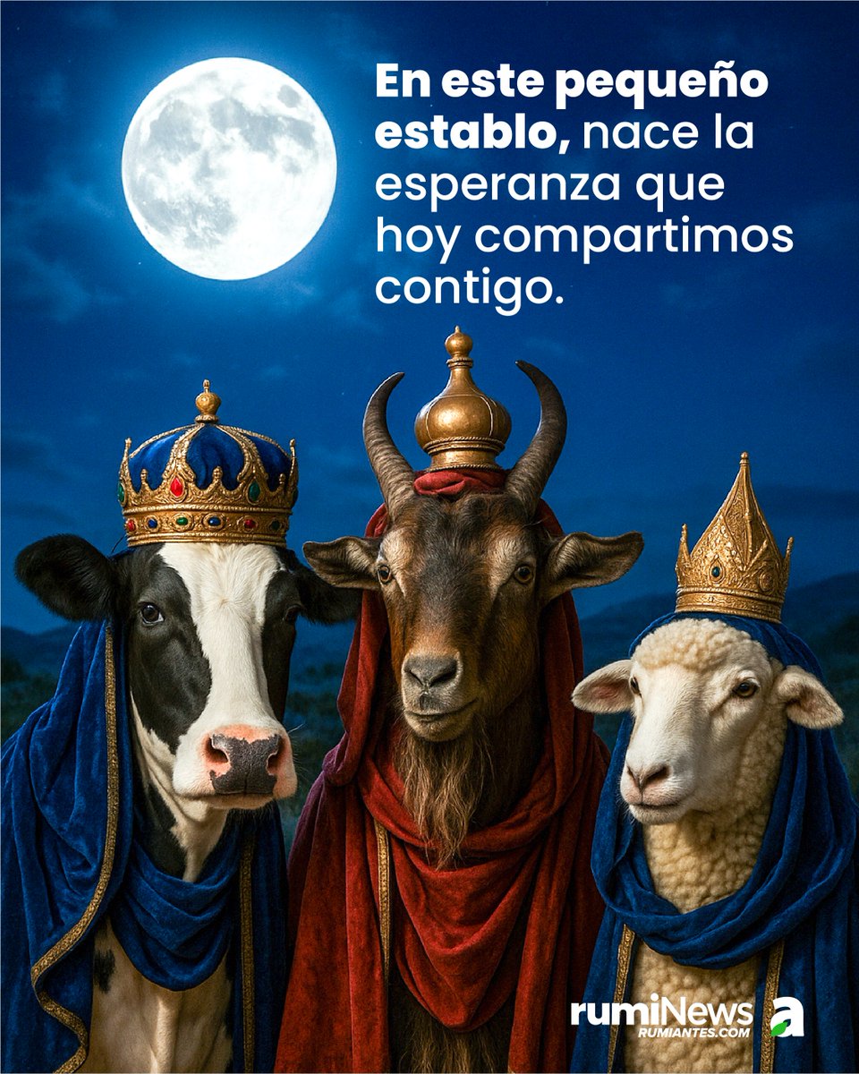 👑✨Ya sabemos que le has pedido a los Reyes Magos una vaca🐮 Pero... ¡Los Reyes Magos también han pasado por RumiNews!

Melchor, Gaspar y Baltasar nos dejaron el mejor regalo: información que importa👑