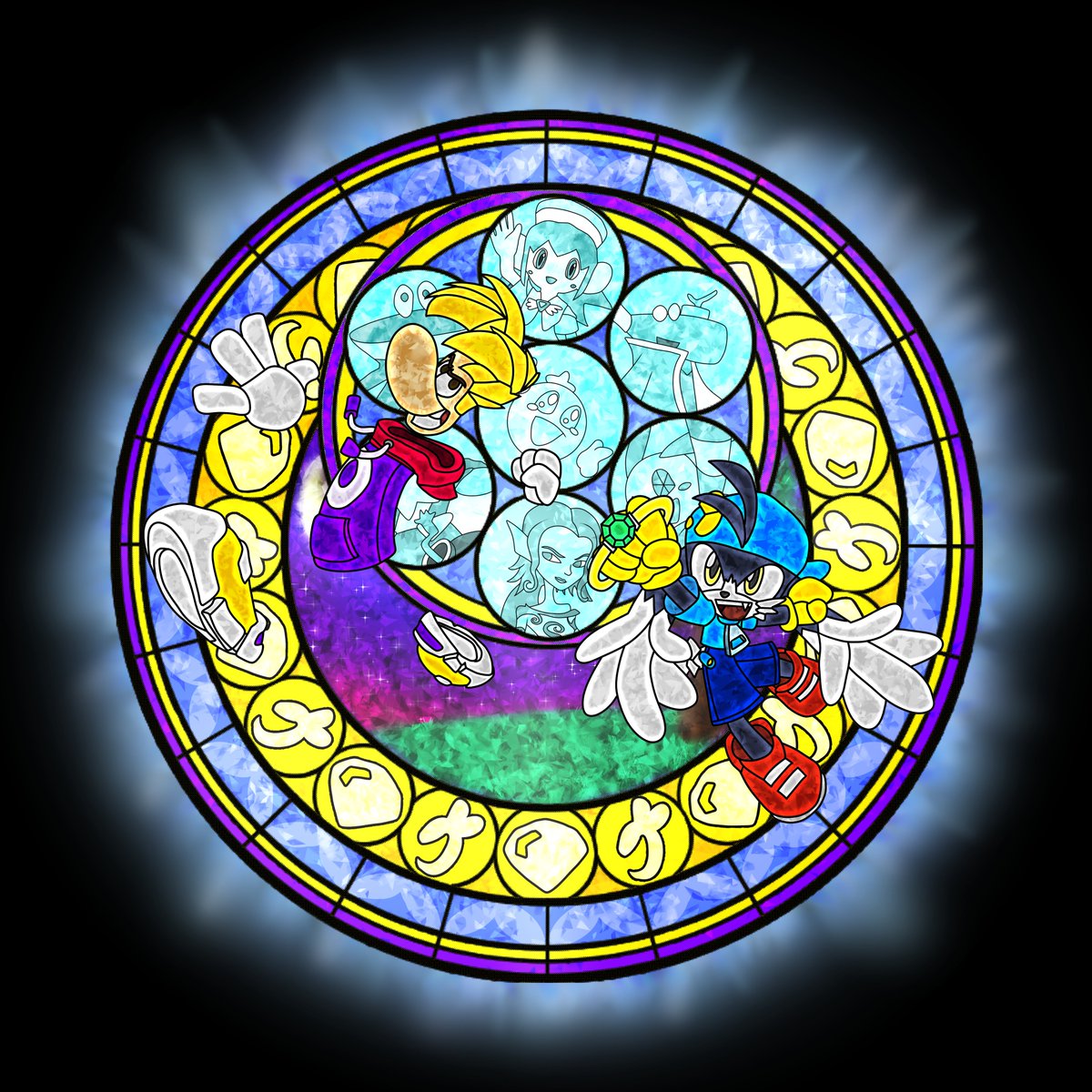 LightningStarSC's tweet photo. Premiere Art Piece of 2026
Station of Awakening - "Dream Come True"
#Rayman
#Klonoa https://t.co/PDYJbcM2LS