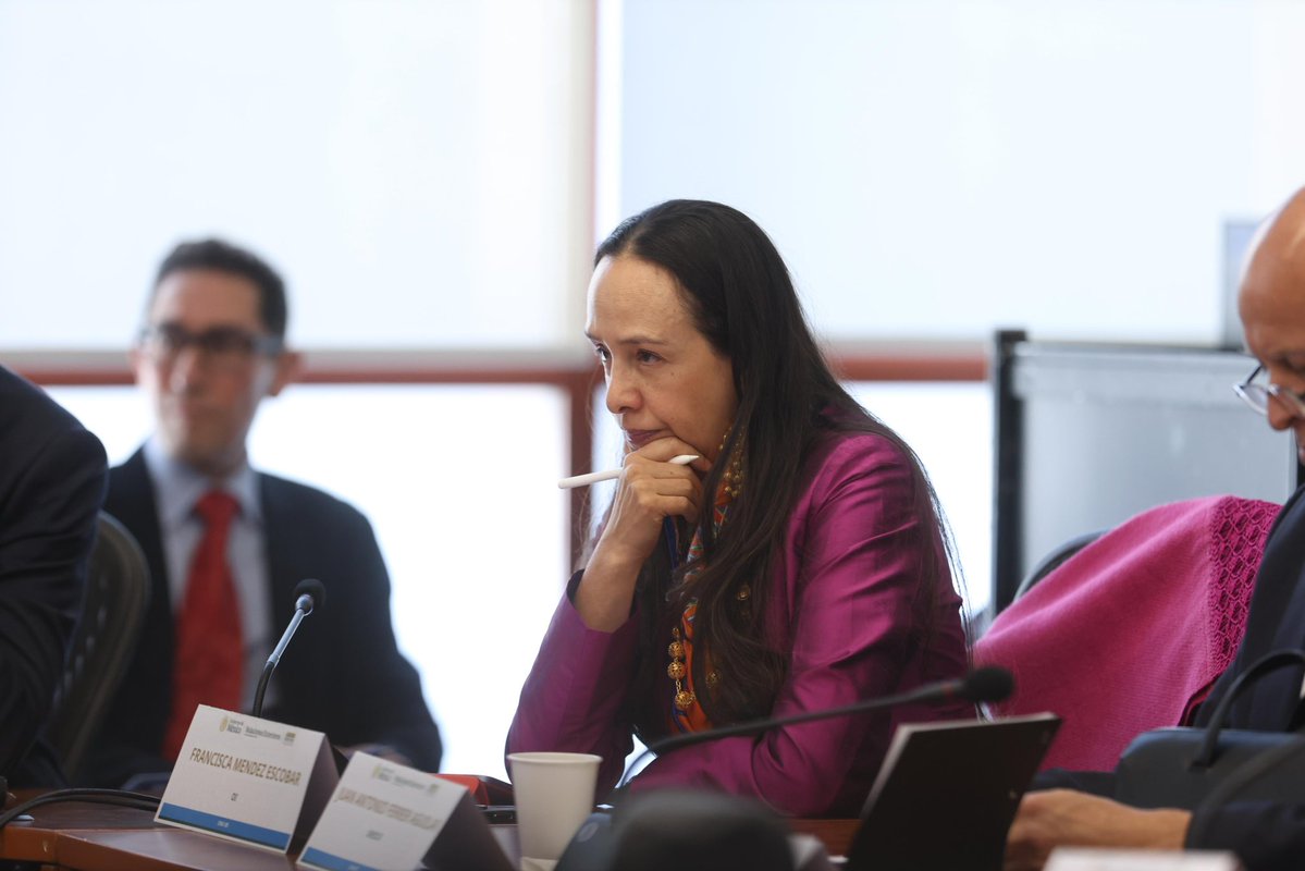 📸 En el marco de la XXXVII Reunión de Titulares de Embajadas y Consulados 2026, que encabeza el canciller Juan Ramón de la Fuente, el subsecretario para Asuntos Multilaterales y Derechos Humanos, Enrique Ochoa (<a href="/OCHOA_MX_UN/">ENRIQUE OCHOA</a>), facilitó un diálogo sobre el proceso #ONU80 con Guy