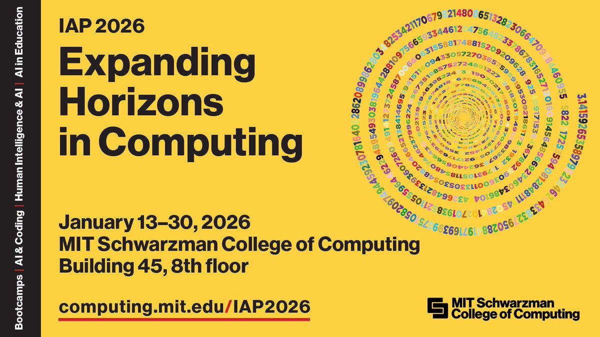 MIT Schwarzman College of Computing tweet media