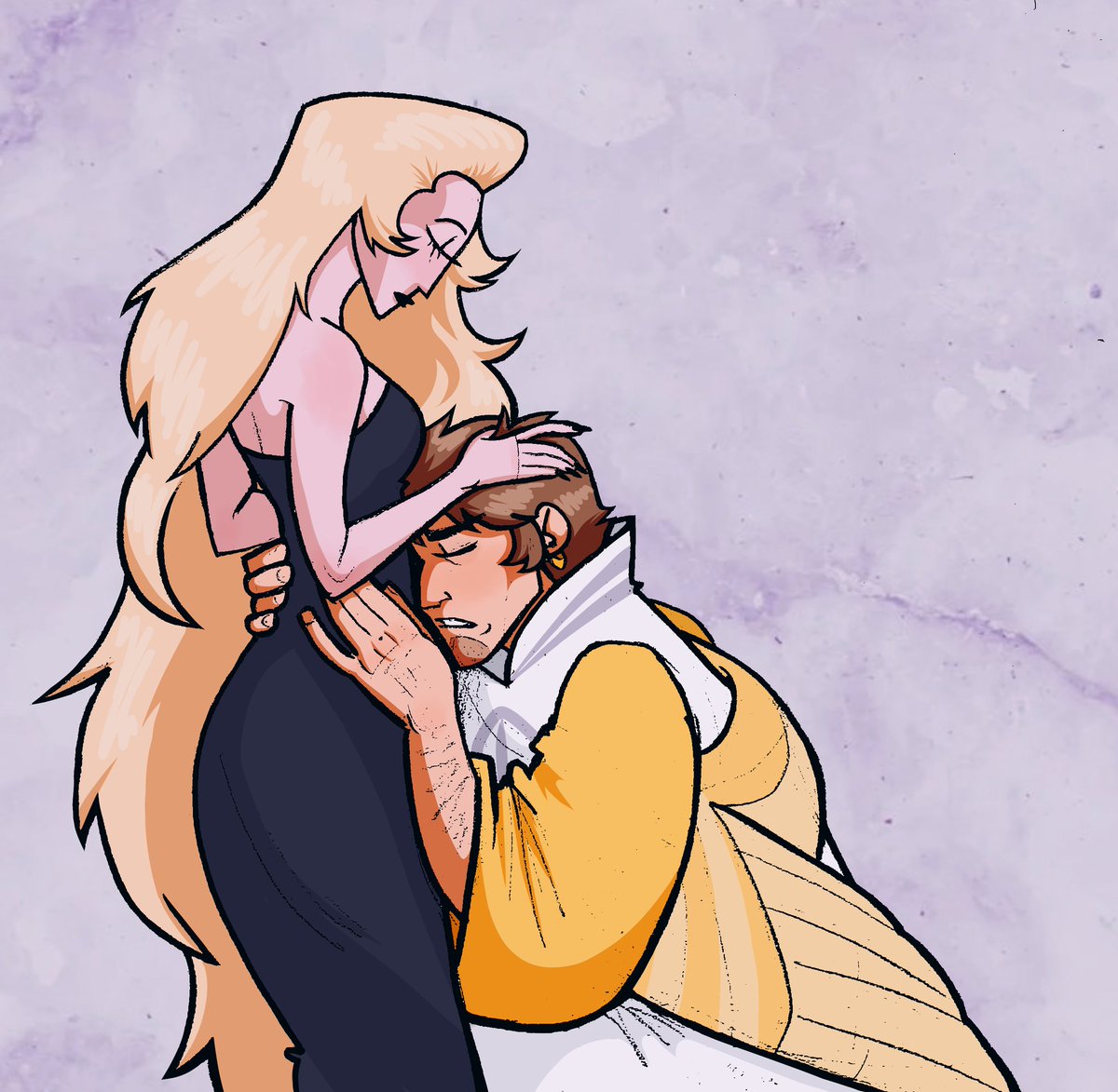 bloodandloveart's tweet image. and I know all 
about those men
still I don't remember
because it was us, baby,
way before them
and we're still together

#hazbinhotel #hazbinhoteladam #hazbinhotellilith #adalith #guitarqueen