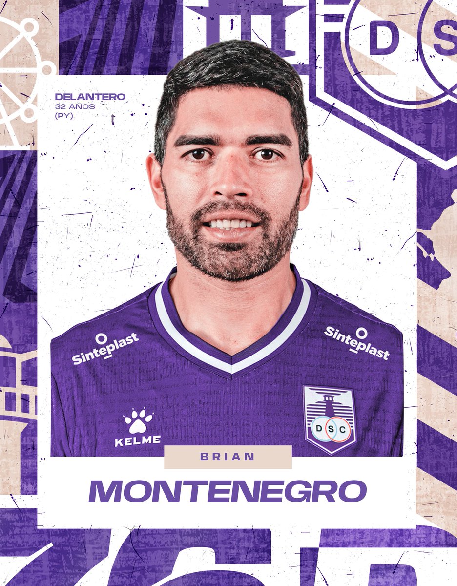 𝘽𝙍𝙄𝘼𝙉 𝙈𝙊𝙉𝙏𝙀𝙉𝙀𝙂𝙍𝙊 🇵🇾

El delantero paraguayo es la segunda incorporación de Defensor Sporting para 2026.

¡Bienvenido al Tuerto, Brian!